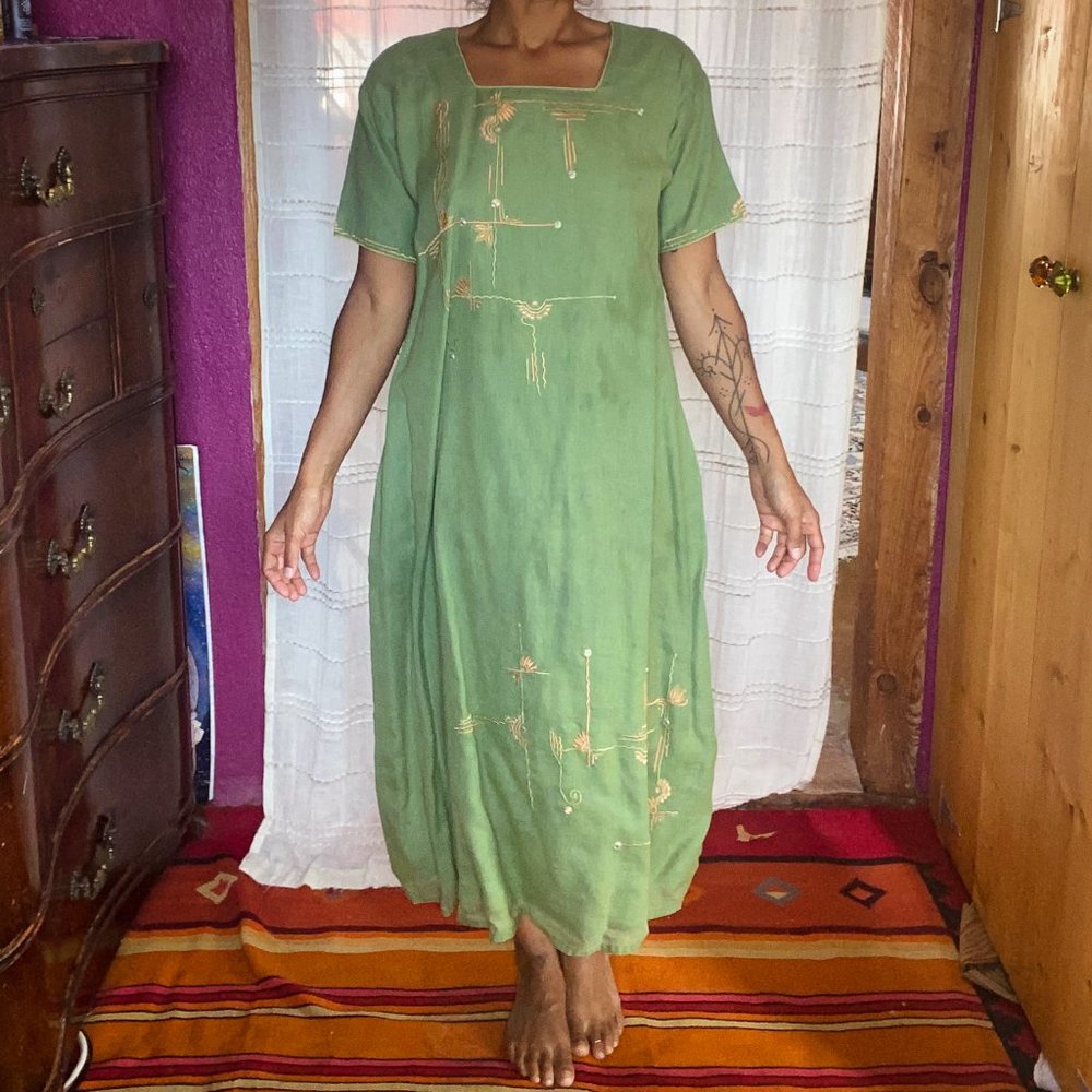 Green Tunic Dress